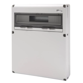   GW Kombinált ipari elosztódoboz fk. 20 mod.+ üres tábla   IP65 GW 68012N