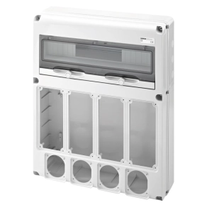   GW Kombinált ipari elosztódoboz fk. 20 mod.4x16/32A+4x16A  férőhely IP65 GW 68015N