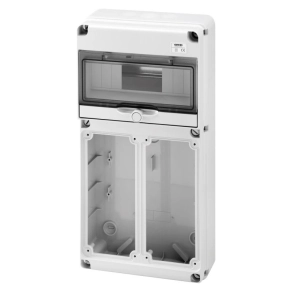   Gewiss kombinált ipari elosztódoboz fekete, 10 mod.+4x16/32A férőhely IP65 68025N