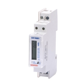   Fogyasztásmérő 1F 32A digitális, NEM hitelesített ,DIN sínre, 1modulos közvetlen IP20 GWD6801