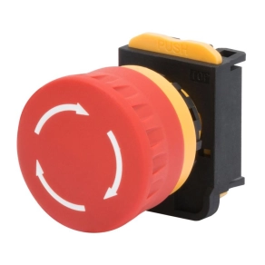 GW 74361 nyomógomb 22mm gombafejes
