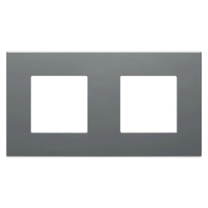   Gewiss Dahlia sötétszürke keret 2-es vízszintes/függőleges GW35902AD