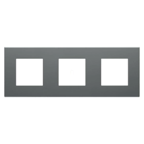   Gewiss Dahlia sötétszürke keret 3-as vízszintes/függőleges GW35903AD