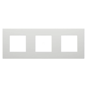   Gewiss Dahlia világosszürke keret 3-as vízszintes/függőleges GW35903AG