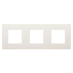   Gewiss Dahlia elefántcsont keret 3-as vízszintes/függőleges GW35903AY