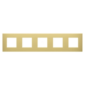   Gewiss Dahlia krém keret 5-ös vízszintes/függőleges GW35905AM