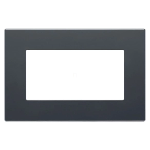   Gewiss Dahlia antracit szürke keret 2x2P+F dupla csatlakozóaljzathoz GW35909AN