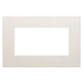  Gewiss Dahlia elefántcsont keret 2x2P+F dupla csatlakozóaljzathoz GW35909AY