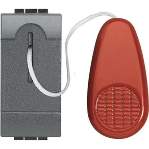 BTICINO Living L4033N101 1P nyomó húzózsinóros