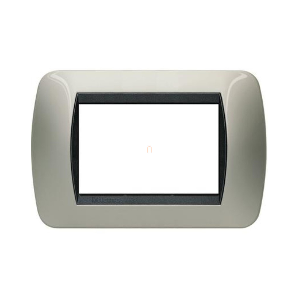 BTICINO L4803TC Living takarókeret 3m Titán