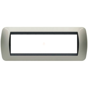 BTICINO L4807TC 7 modulos Living keret, világos titán