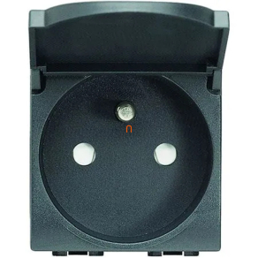   BTICINO Living L4145 2P+F francia 2 modulos, (GYV) biztonsági zsalus csapfedeles