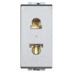   BTICINO Light Tech NT4125S 2P euro-amerikai 16A 127/250V 1m fehér