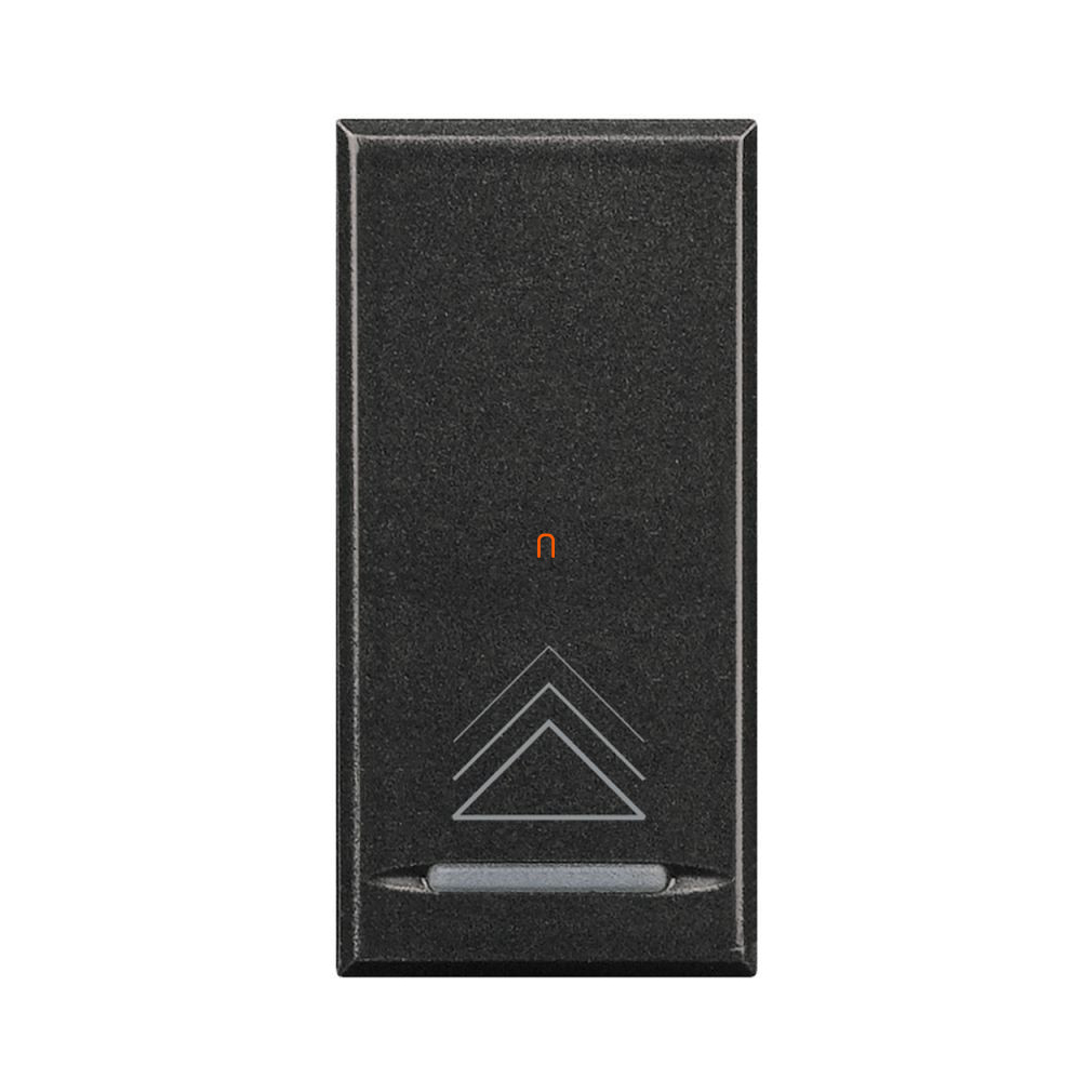 Axolute 1 modulos billentyű fekete,dimmer jellel HS4915AD