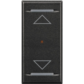   Axolute billentyűhöz, 1 modul fel-le szimbólum fekete HS4911AH