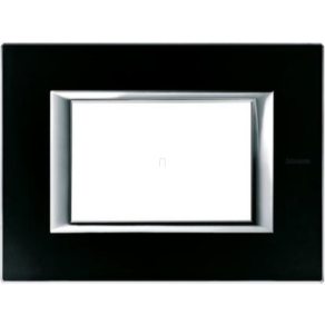 Axolute takarókeret 3m ónixfekete,szögletes HA4803VNN