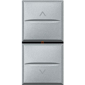   BTICINO HC4027 Axolute 1P dupla nyomó 1-0-2 állással,szürke