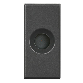 Axolute 1 mod vakfedél 9mm-es kimenettel,fekete HS4953