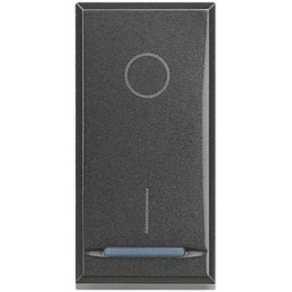 Axolute HS4002 kétp. nyomó 1 modulos, fekete