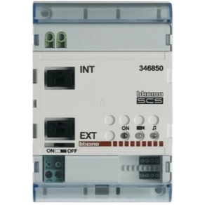   BTICINO 346850 Lakás-leválasztó interfész audió-videó, 2 vezetékes