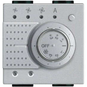   BTICINO NT4692FAN SCS Light Tech termosztát hűtés-fűtés funkcióval