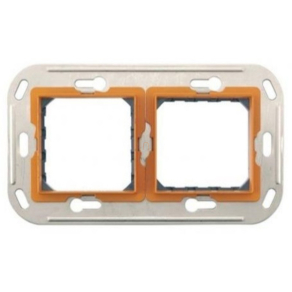 Axolute rögzítőkeret 2+2 modulos,csav. H4732/2