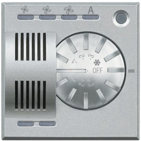 BTICINO Axolute HC4692FAN szobaterm. fan-coilhoz,2mod,sz.