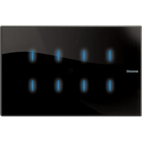 BTICINO Axolute 6 funkciós vezérlő 4m, Nighter HS4657M4