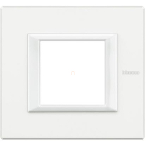   BTICINO Axolute takarókeret 2m hófehér.szögletes HA4802HD