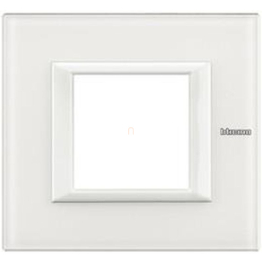 Axolute takarókeret 2m fehér üveg, szögletes HA4802VBB