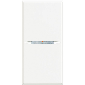   BTICINO Axolute keresztkapcsoló 1 mod, 16A, hófehér HD4004