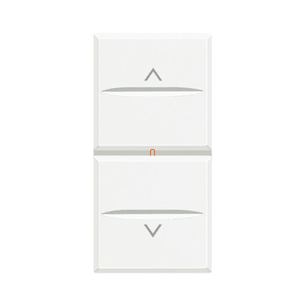 Axolute dupla nyomógomb 1 mod, fehér, reteszelt HD4037