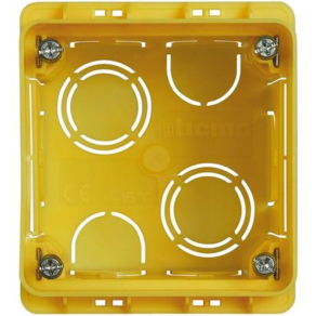   BTICINO 502W Axolute Eteris sülly.doboz 2M 70,5x70,5x58 mm téglafalba