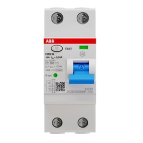 ABB 2CSF202568R1160 F202 B-16/0.03 FI-relé, 2B, 30mA