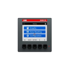   ABB 2CSG251141R4051 M4M 20 MODBUS hálózat analizátor, 48- 240 V AC/DC, 96x96 mm Modbus RTU és Bluetooth kommunikációval, hálózatanalizátor