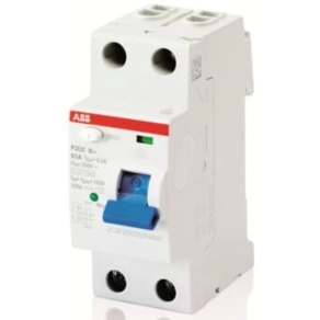   ABB 2CSF202101R0160 F 202 A-16/0.01 Áramvédő kapcsoló (FI-relé), 2P In= 16 A 10mA A típus