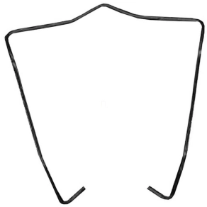   Finder 095.51 Rögzítőkengyel, fém, a 95.13.2/95.15.2-es NYÁK foglalatokhoz