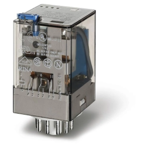   Finder 60.13.9.048.0040 ipari relé 3CO(váltó) 10A 48V DC, 11 lábú