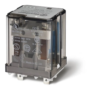 Finder 62.32.9.012.0300 teljesítményrelé, 2 záróé, 16A