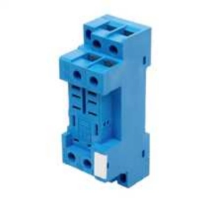   Finder 96.72 foglalat csavaros csatlakozással, relé típusa: 56.32