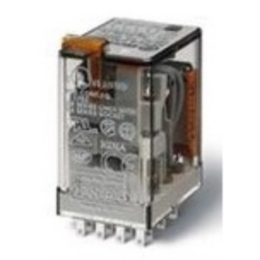   Finder 55.34.9.110.0040 miniatűr ipari relé 4CO(váltó) 7A 110V DC