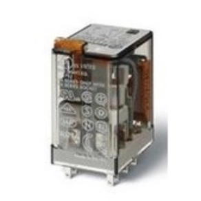   Finder 55.32.9.012.0040 miniatűr ipari relé 2CO(váltó) 10A 12V DC