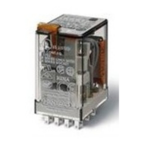   Finder 55.34.9.220.0040 miniatűr ipari relé 4CO(váltó) 7A 220V DC