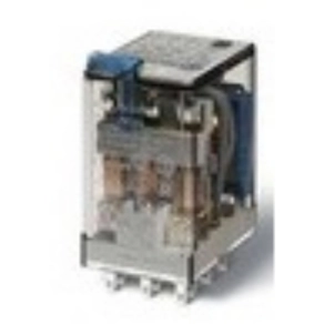   Finder 55.34.9.125.0094 miniatűr ipari relé 4CO(váltó) 7A 125V DC LED+védődióda+mech.állapotjelzés