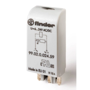   Finder 99.02.0.230.59 LED EMC védőmodul nélkül (110 ... 240)V DC/AC