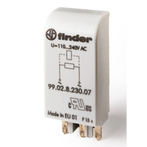   Finder 99.02.8.230.07 dugaszolható modul, söntölő ellenállás