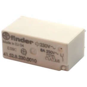 Finder 41.52.8.230.0000 miniatűr printrelé 230V 2p