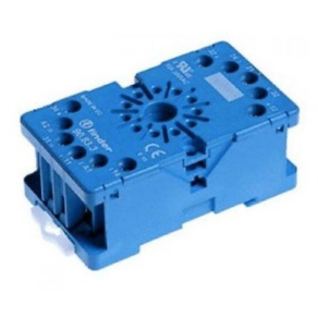 Finder 92.03 foglalat, kék (62.32/62.33)