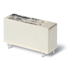   Finder 43.41.7.006.2000 miniatűr printrelé, 1 váltóérintkező,10A