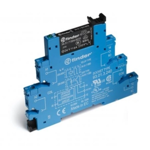 Finder 38.51.0.024.0060 24VAC/DC csatolórelé